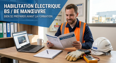 Habilitation électrique BS BE manœuvre : bien se préparer avant la formation